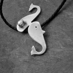 1 Baby Whale Pendant