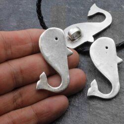 1 Baby Whale Pendant