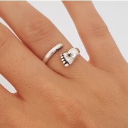 1 Baby Foot First Wrap Ring