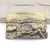 Belt Buckle beach with Starfish, shell, 8,0x5,5 cm