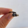 1 Baby Foot First Wrap Ring Antique Brass