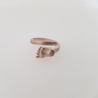 1 Baby Foot First Wrap Ring Rosepearl