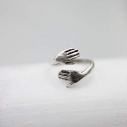 1 Baby Child Hands Love Wrap Ring