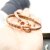 Half Cuff Bracelet Findings, Button Bracelet Clasp, antique copper