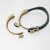 Half Cuff Bracelet Findings, Button Bracelet Clasp, antique brass