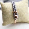 Knopf Armspange, Zamak Armbandverschlüsse, Rose Gold