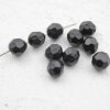 10 pcs. Facetted  Beads, Metal  Beads 7 mm, Antique Ciopper