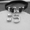 5 Hook Bracelet Clasp Sets, Rhodium