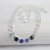 8 mm ss39 Empty cup chain necklace for Swarovski and Preciosa Crystals Silver