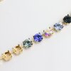 Ketten Fassung  für 8 mm Chatons Swarovski und Preciosa Kristalle Gold