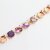 Rose Gold Empty cup chain necklace for 8 mm Swarovski and Preciosa Crystals