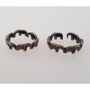 Elefanten Ring, Tiere Ring, altmessing