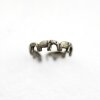 Elephant wrap ring, Animal ring, Antique Brass