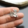 Leaf Ring, Tropical Leaf Ring, Silver Ring