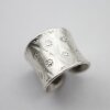 Silberring Tierpfote Ring, altsilber