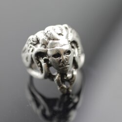 Medusa Ring, Silver Ring