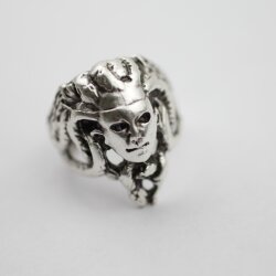 Medusa Ring, Silver Ring