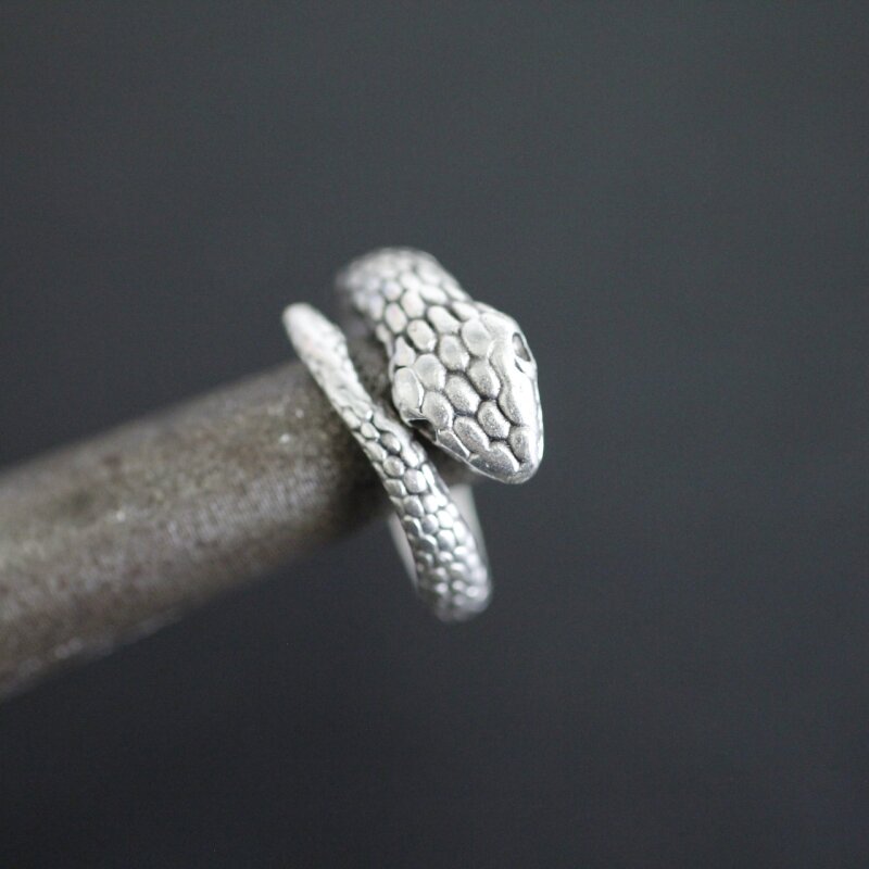 Silver Snake Ring, 7,90
