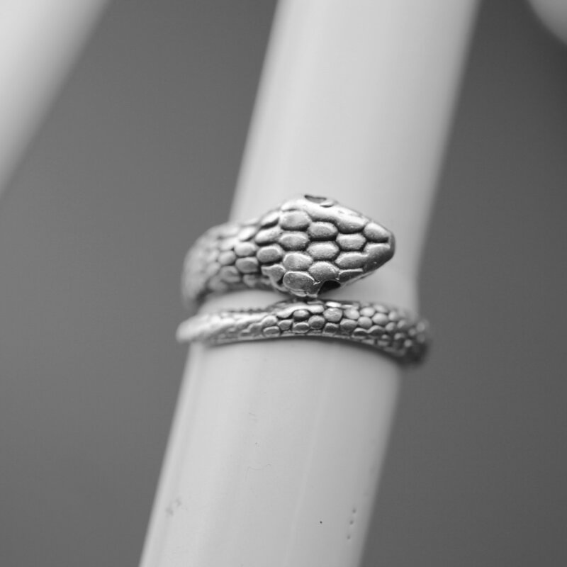 Silver Snake Ring, 7,90