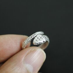 Silver Snake Ring