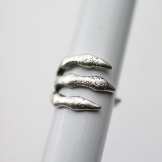 Animal Claw Ring, Silver Dragon Claw Ring