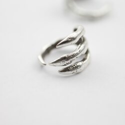 Animal Claw Ring, Silver Dragon Claw Ring