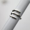 Animal Claw Ring, Silver Dragon Claw Ring