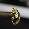 Animal Ring, Raccoon ring, Animal Wrap Ring