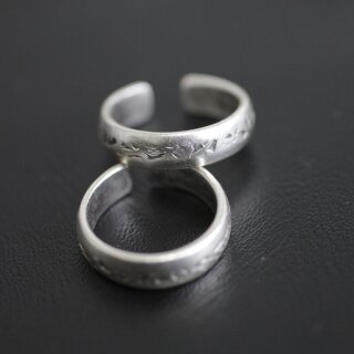 Silber Ring, Stapelringe