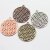 5 Flower of Life Charms Pendants 33 mm Gold