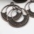5 Boho charms, Fligree Charms, Large Boho Pendant, antique copper
