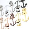 1 Light Gold Anchor Bracelet Clasps & Slider Beads