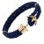 1 Light Gold Anchor Bracelet Clasps & Slider Beads