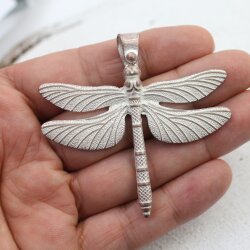 Dragonfly Pendant, Rose Perlmutt