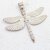 Dragonfly Pendant, Rose Perlmutt