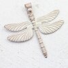 Dragonfly Pendant, Rose Perlmutt