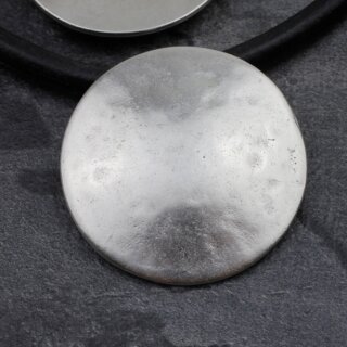 Large Silver Pendant, Zamak Jewelry