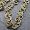 Statement XXL Necklace Medieval Antique Brass