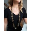 Statement XXL Necklace Medieval Antique Brass