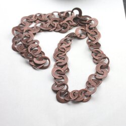 Statement XXL Necklace Medieval Antique Copper