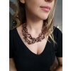 Statement XXL Necklace Medieval Antique Copper