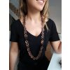 Statement XXL Necklace Medieval Antique Copper