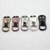 5 sets Leather Bracelet hook clasp, Gunmetal