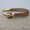 Half Cuff Bracelet Findings, Button Bracelet Clasp, Matte Gold