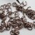 200 Oval Jump Rings 8x6 mm (Ø 1,2 mm) Antique Copper