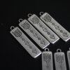 10 Silver Arow Charms, Arow Pendant, Antique Silver