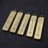 10 Gold Arow Charms, Arow Pendant