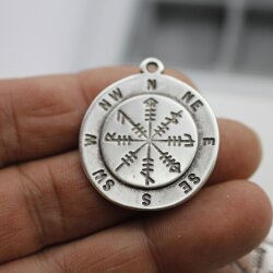 Compass Charms, Compass Pendant 1 pcs.