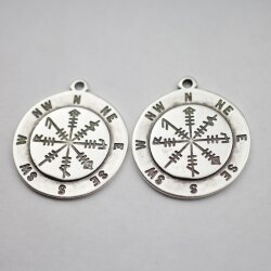 Compass Charms, Compass Pendant 1 pcs.