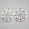 Compass Charms, Compass Pendant 1 pcs.